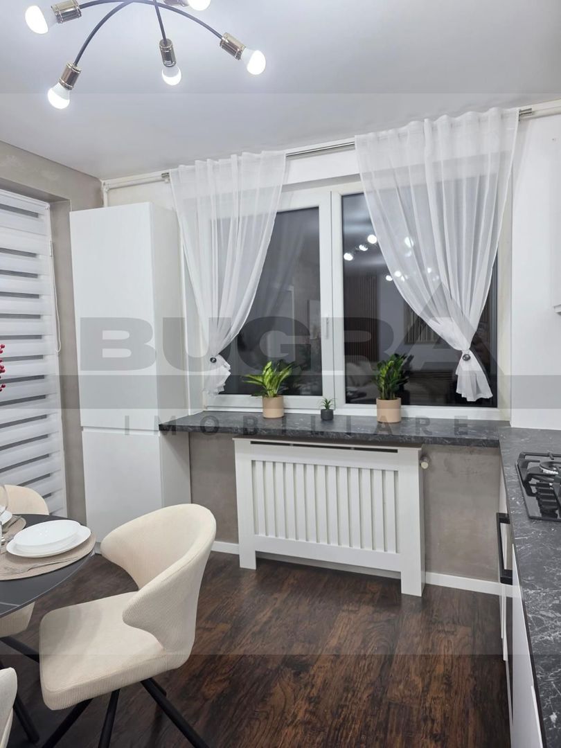 Apartament 3 camere, 59 mp, parcare, TOTUL NOU, zona Mega Image - Poză 6