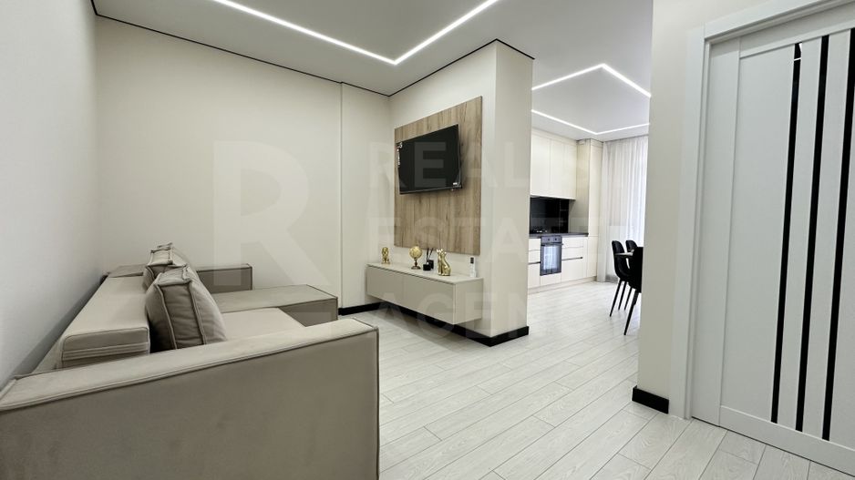 Vânzare, apartament, 1 camera+living, str. Regina Elisabeta, Durlești - Poză 4