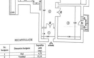 Apartament spatios 2 camere Pascani deal Pav S - Poză 9