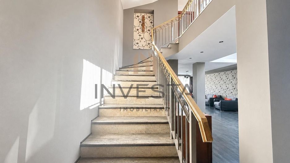 Casa de 360 mp cu sauna si garaj dublu de inchiriat in zona Buna Ziua - Poză 10