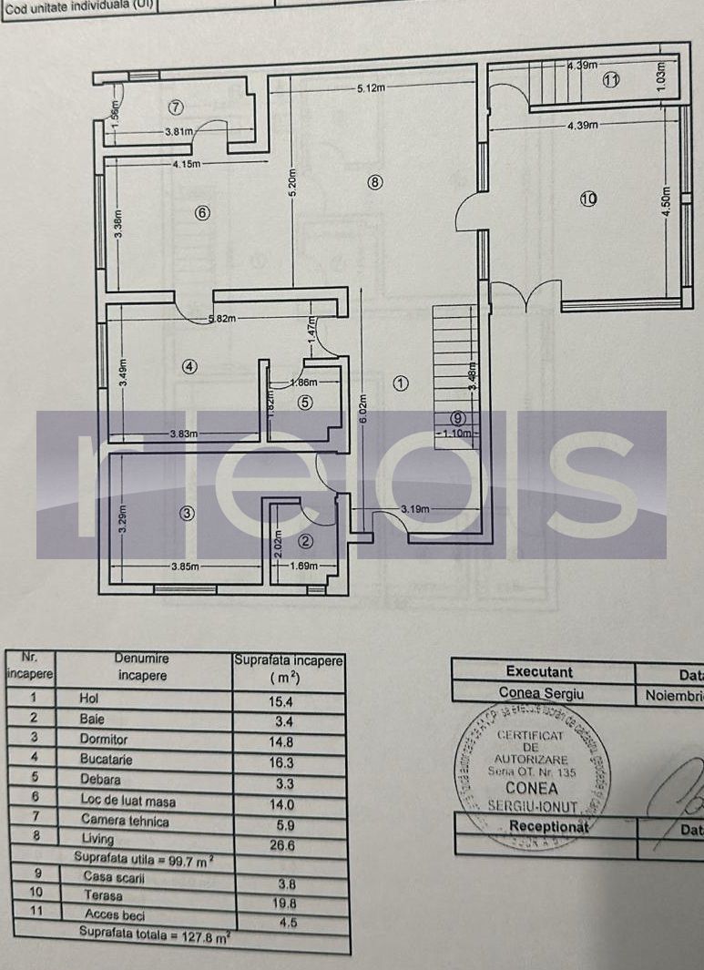 CASĂ P+1 DE VÂNZARE  CARTIERUL LATIN – TEREN 400 MP  - GARAJ - Poză 15