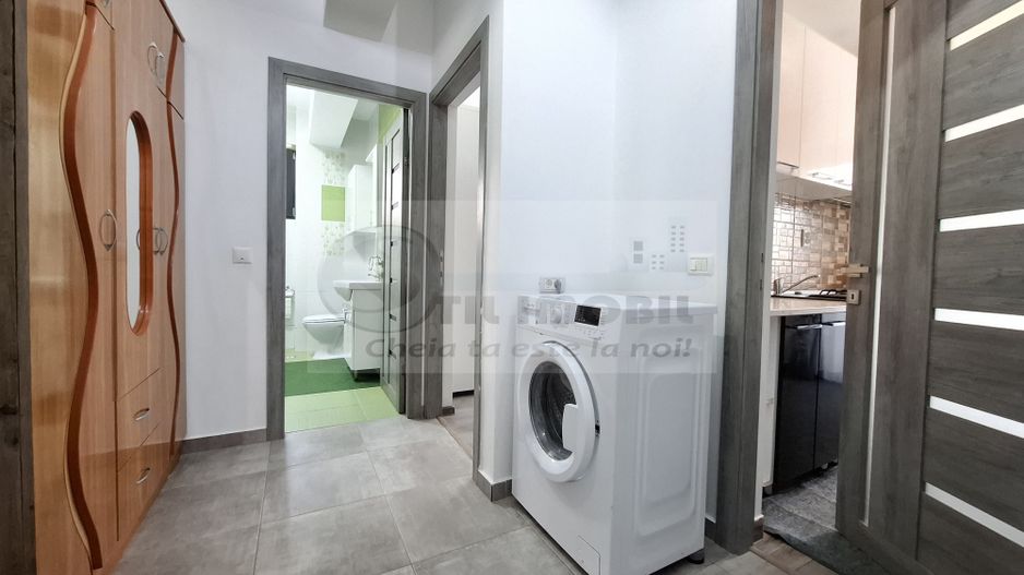 Apartament 2 camere, bloc 2019, etaj 2/3, baie cu geam, semimobilat - Poză 4