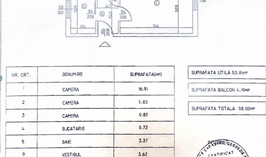 PARCUL CIRCULUI - Stefan cel Mare | 3 Camere in Inima Parcului - Schiță 7