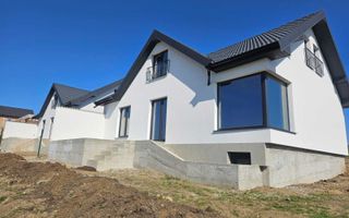 Casă panoramica 210 mp utili D+P+pod pivnita si teren 350 Sura Mare - Poză 3