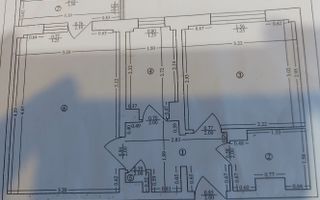 Apartament 2 camere complet renovat – Lujerului - Schiță 9