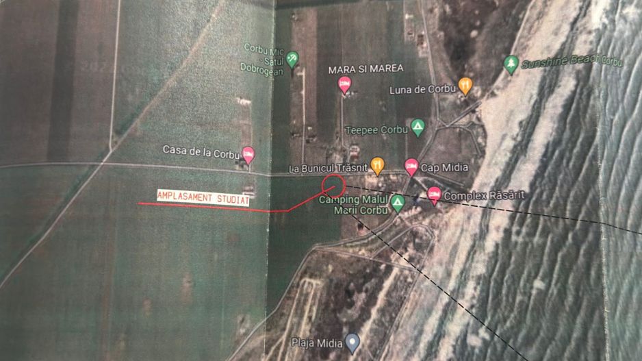 Teren de vânzare în Corbu – la doar câțiva pași de mare! - Poză 3