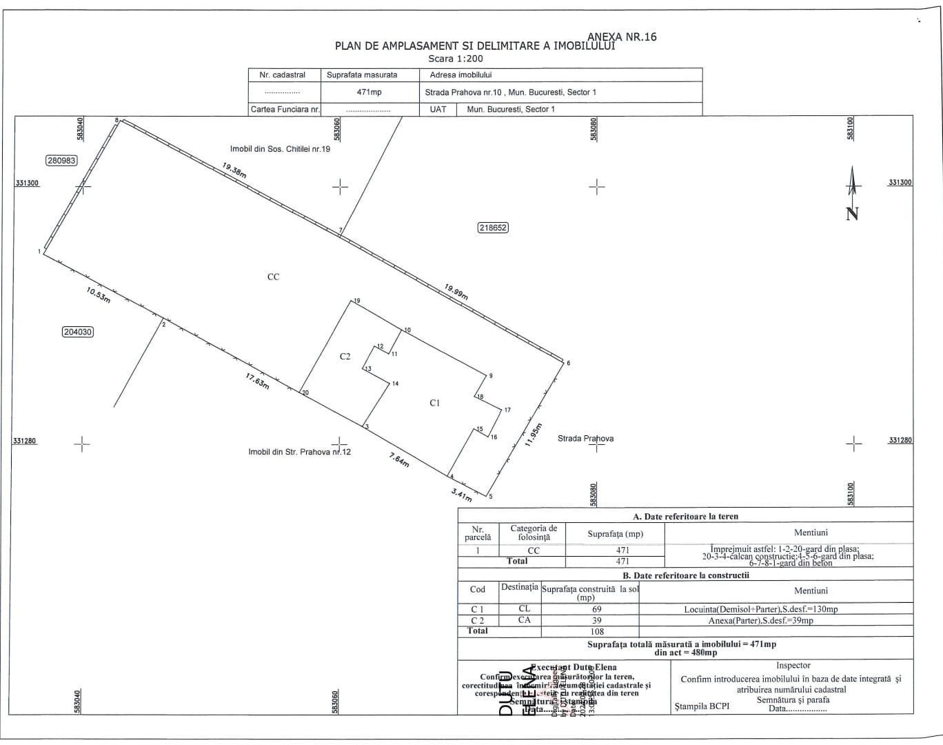 Teren cu casa demolabila Bucurestii Noi Strada Prahova - Poză 2