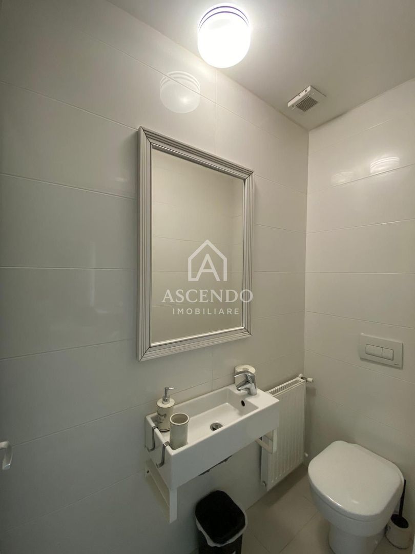 Apartament 3 camere, 2 bai premium mobilat lux , cu parcare inclusă - Poză 12