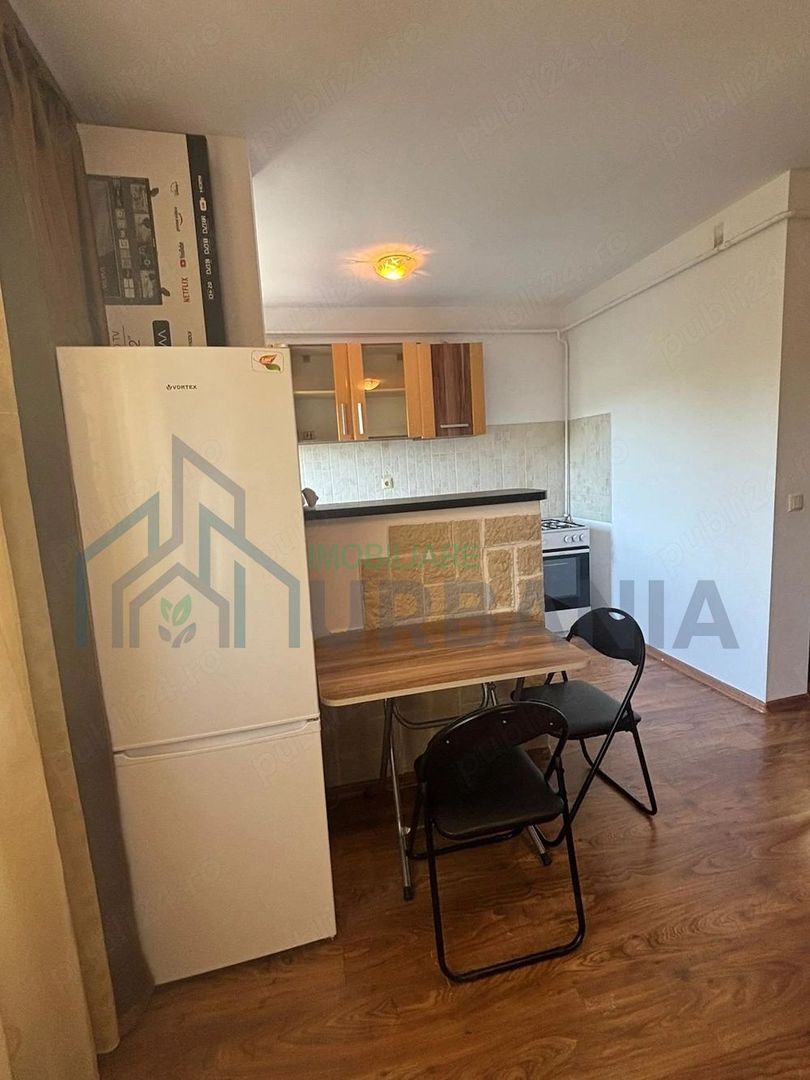 Garsonieră de închiriat, 27 mp, mobilată și utilată, cartier Dancu, Iași - Poză 3