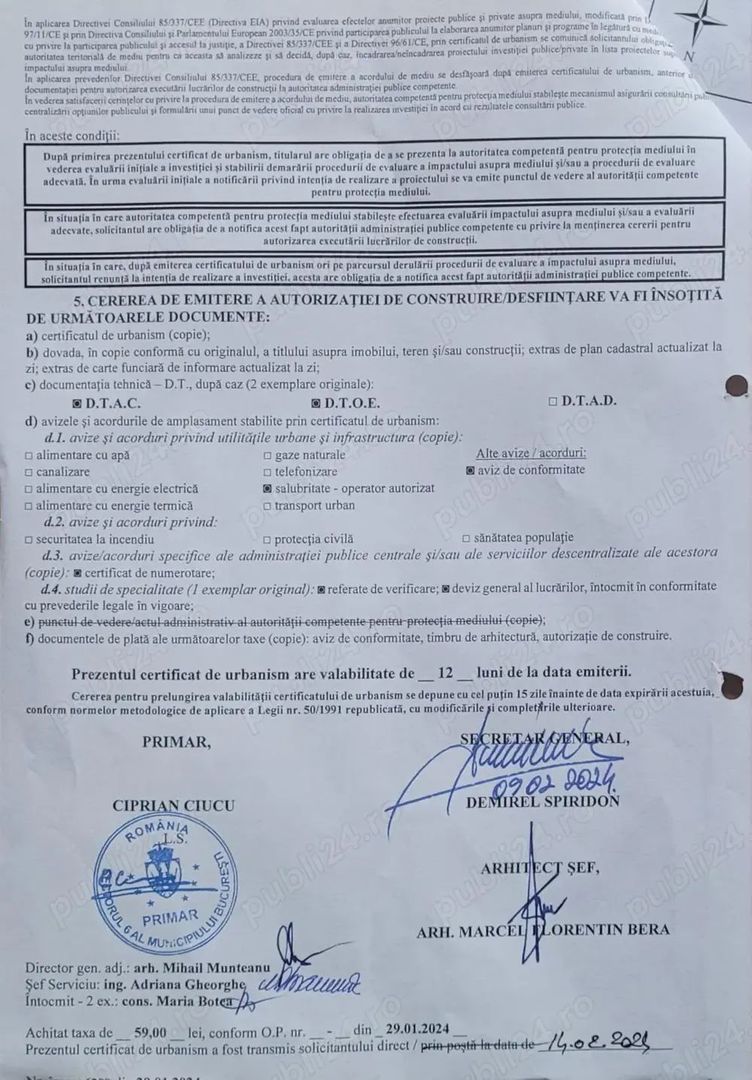 teren 5000 mp intravilan sector 6 giulesti - Poză 2