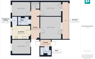 Apartament cu 5 camere zona Miorița - Poză 11