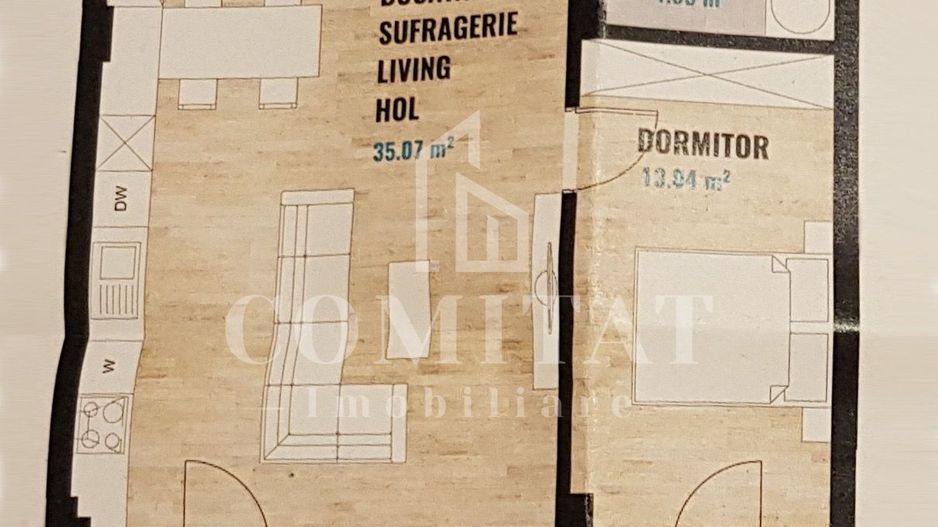 Apartament 2 camere | 52mp | Zona OMV - Poză 7