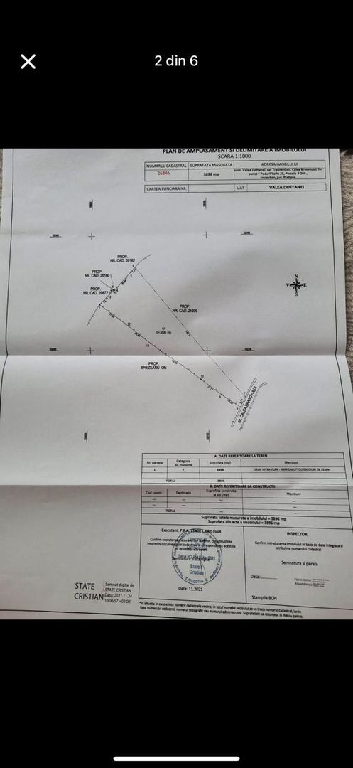 Teren intravilan 4521mp lângă pădure-valea Doftanei -Calea Brasovului - Poză 15