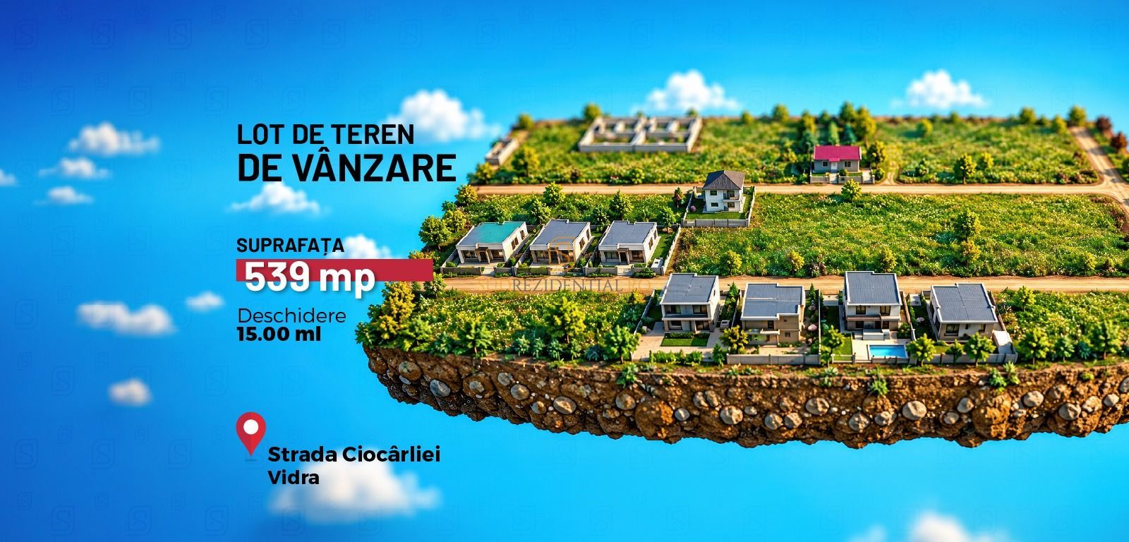 Teren 539 mp de vanzare, Vidra, Mega Park, Ilfov - Poză 1