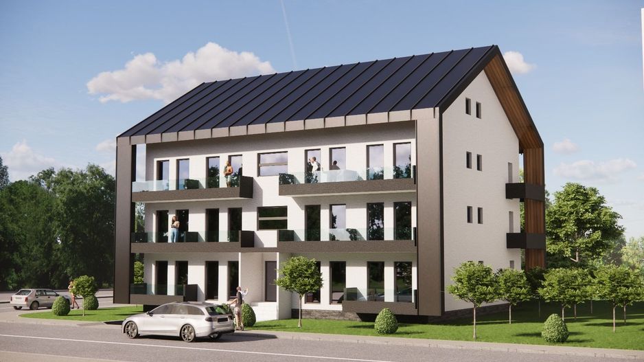 Apartament 3 camere 2 băi,in bloc NOU, 110mp - Poză 4