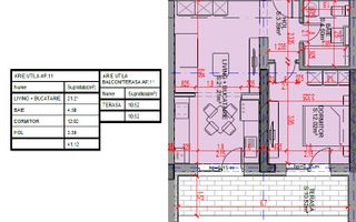 Apartament 2 camere 51 mp Pallady, Oferta Parcare, Comision 0% - Schiță 8