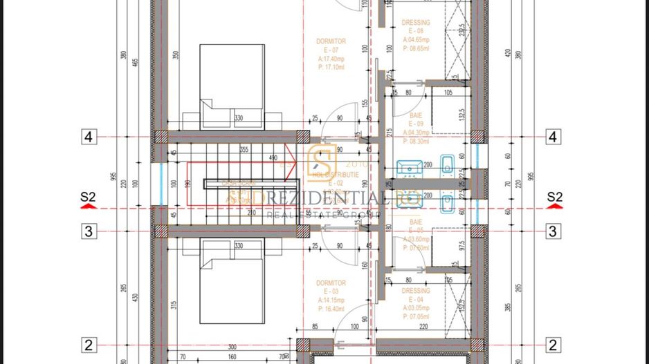 VilaIndividuala 114 mp, P+1, teren 400 mp, Comuna Berceni - Schiță 12