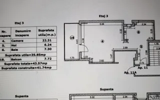 Duplex cu 3 camere modern langa metrou Obor - Poză 20