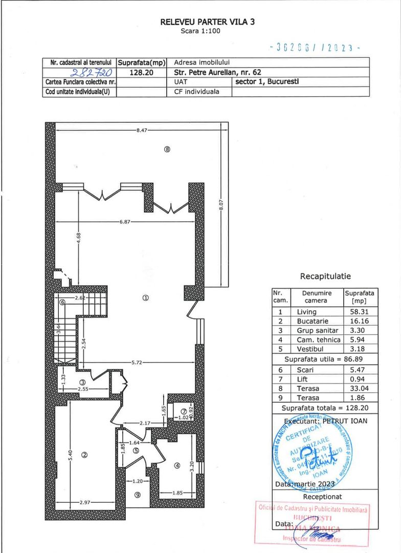 VILA 8 CAMERE - BANEASA - 220MP - COMISION 0% - Schiță 31