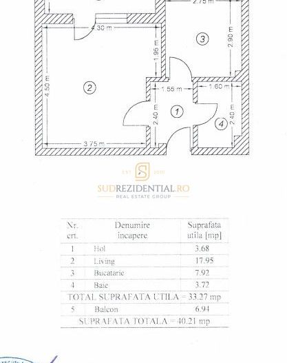 Garsonieră decomandată, disponibilă imediat–Metrou Apărătorii Patriei - Poză 15