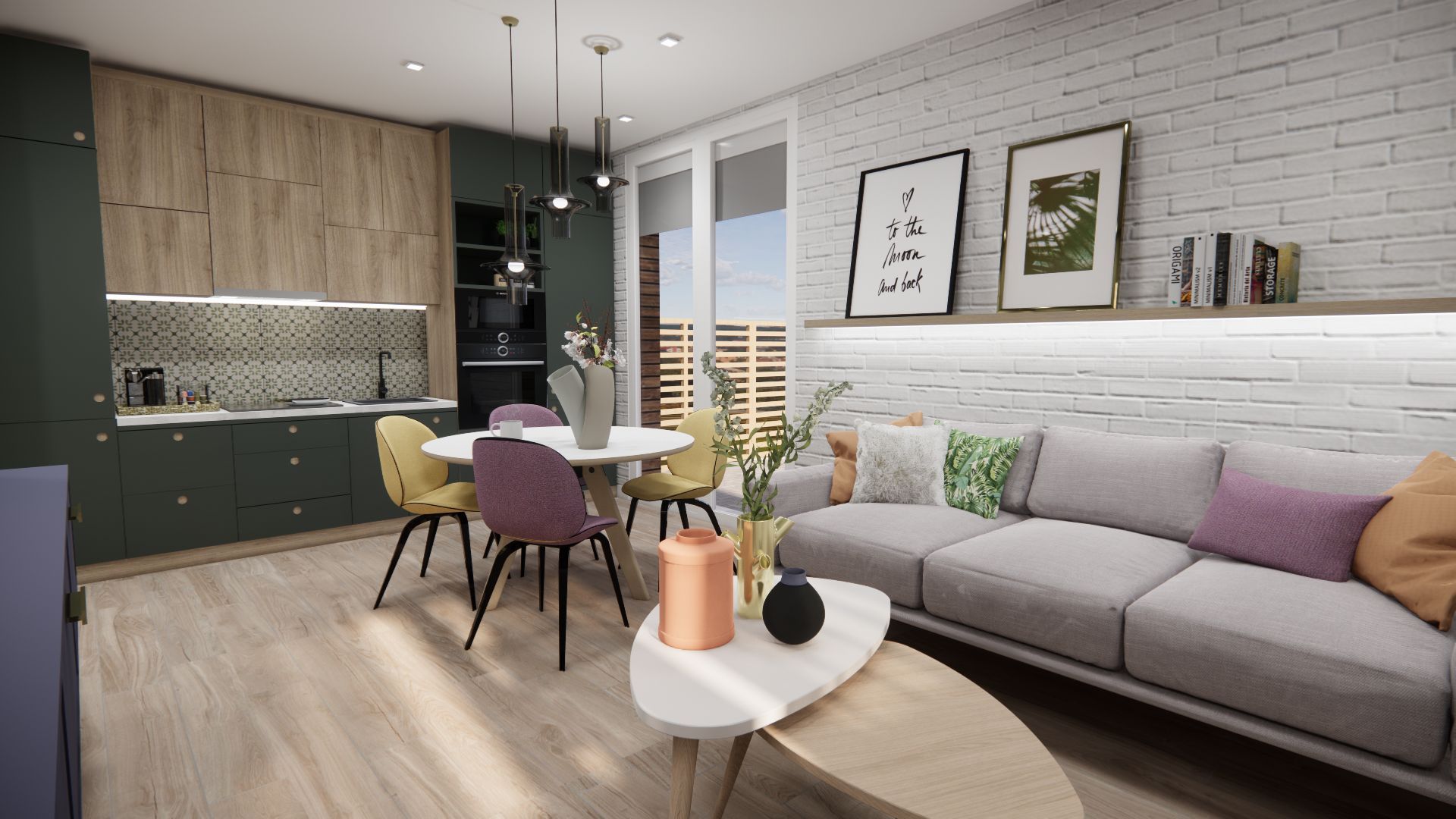 Apartament 2 camere NOUL BLOC R39 COMISION 0 ARED lânga AFI - Poză 5