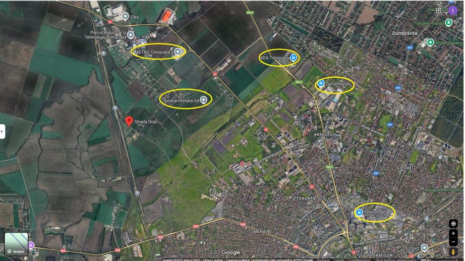 Torontalului-Metro | Teren intravilan | 516 mp | F.S. 20 ml - Poză 4