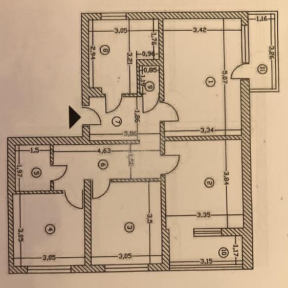 Apartament 4 camere 85mp Domenii 2 băi PET-FRIENDLY - Poză 16