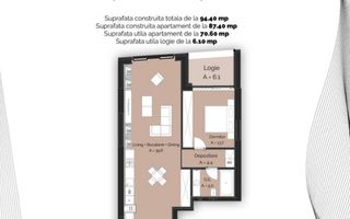 Proiect rezidențial // Apartamente 1-5 camere // Finalizare 2026 - Poză 43