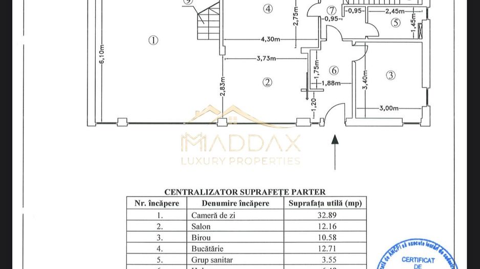 Vila cu 6 camere 230mp / 631mp teren / Independenta energetic/ Piscina / Berceni - Schiță 46