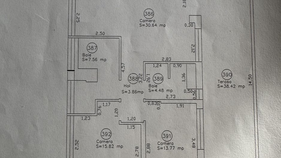 Apartament 3 camere cu terasa de 38 mp - Poză 5