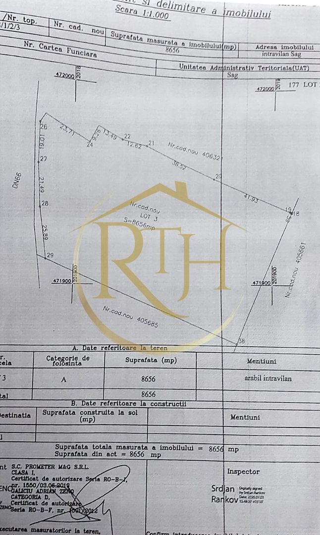 Oferim spre vanzare 2 parcele de teren situate langa Centura Sud - Poză 9