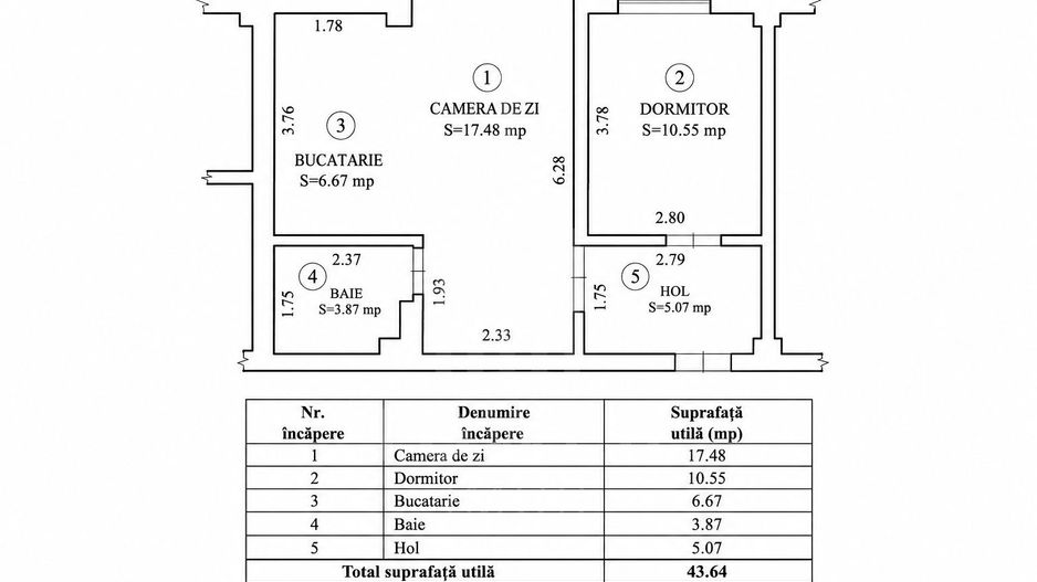 Apartament modern cu 2 camere – ideal locuință sau investiție - Poză 9