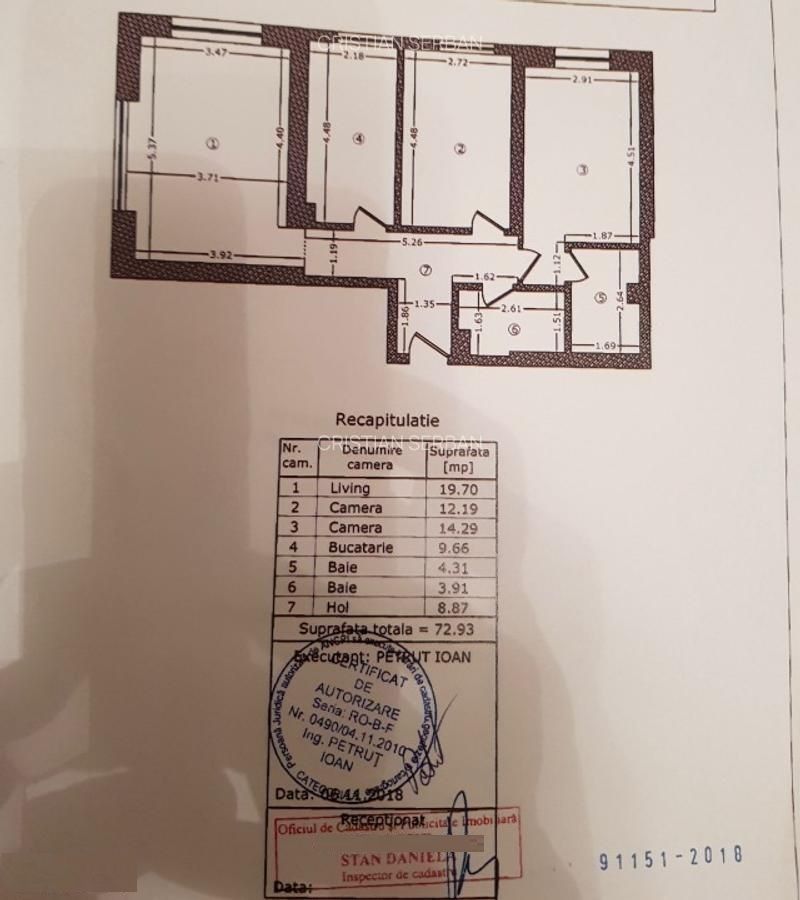 De vanzare Apartament 3 camere Granvia Lujerului - Poză 6