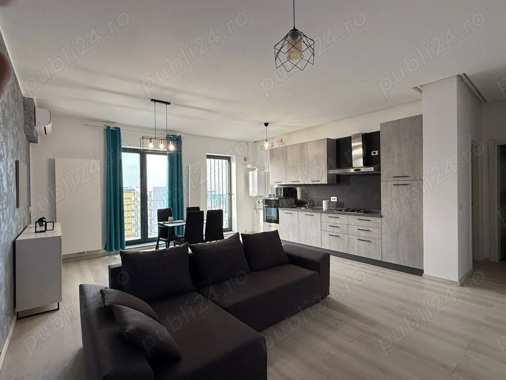 Apartament 2 camere lux, centrala proprie, lângă metrou Costin Georgian - Poză 4