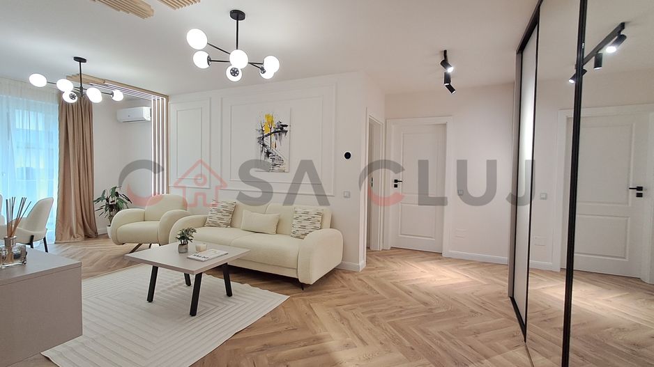 Apartament La cheie, Balcon 12mp,  Ansamblu Rezidențial modern!! - Poză 3