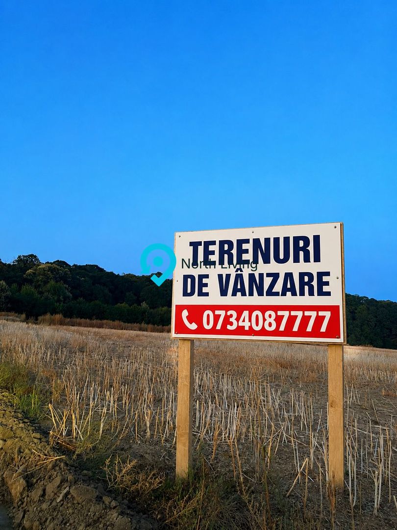 4 LOTURI TEREN DE 400MP LA 18.000 EURO(POSIBILITATE RATE LA PROPRIETAR - Poză 1