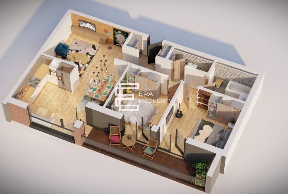 Apartament premium 3 cam, boxa, garaj-intabulat- Sibiu zona Alba Iulia - Poză 9