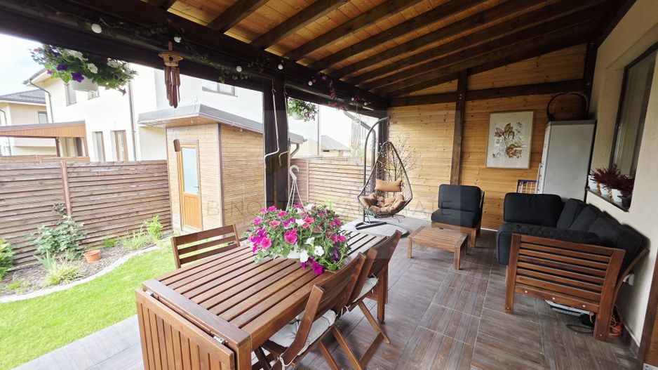 4 camere de închiriat în Complex Paladin, Corbeanca | Mobilat complet | Terasă - Poză 6