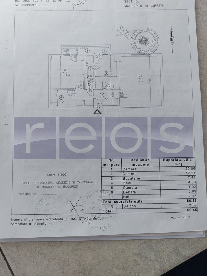 VANZARE 2 CAMERE OCTAVIAN GOGA | SECTOR 3 | - Poză 8