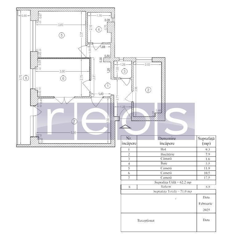 VANZARE 3 CAMERE I DECOMANDAT I METROU I RAUL DOAMNEI - DRUMUL TABEREI - Poză 12