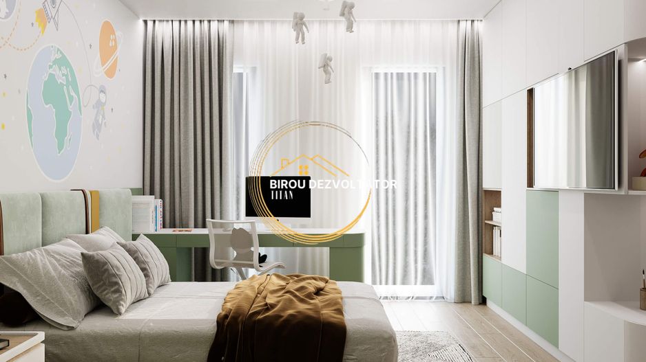 Penthouse Zona verde 1 Decembrie Titan Ansamblu premium Metrou STB - Poză 8