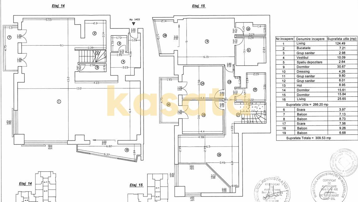 PENTHOUSE EXCLUSIVIST ÎN UPGROUND | TERASE CU VEDERE PANORAMICĂ - Poză 47