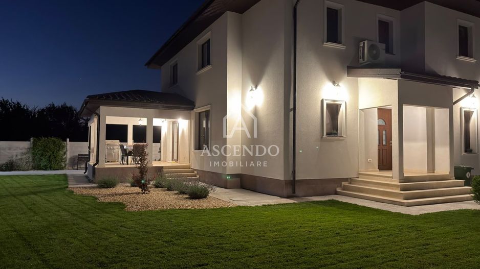Casă de Lux Corbeanca | 216 mp  | Mobilată | Teren 600 mp - Poză 1