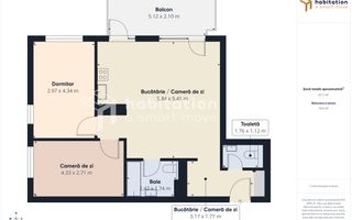 Vedere la pădure – apartament 3 camere,  elegant si primitor,  Lipovei - Poză 26