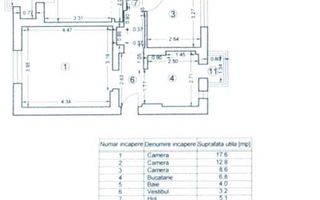 Apt de inchiriat dorobanti 3 camere nemobilat intretinere redusa - Poză 12