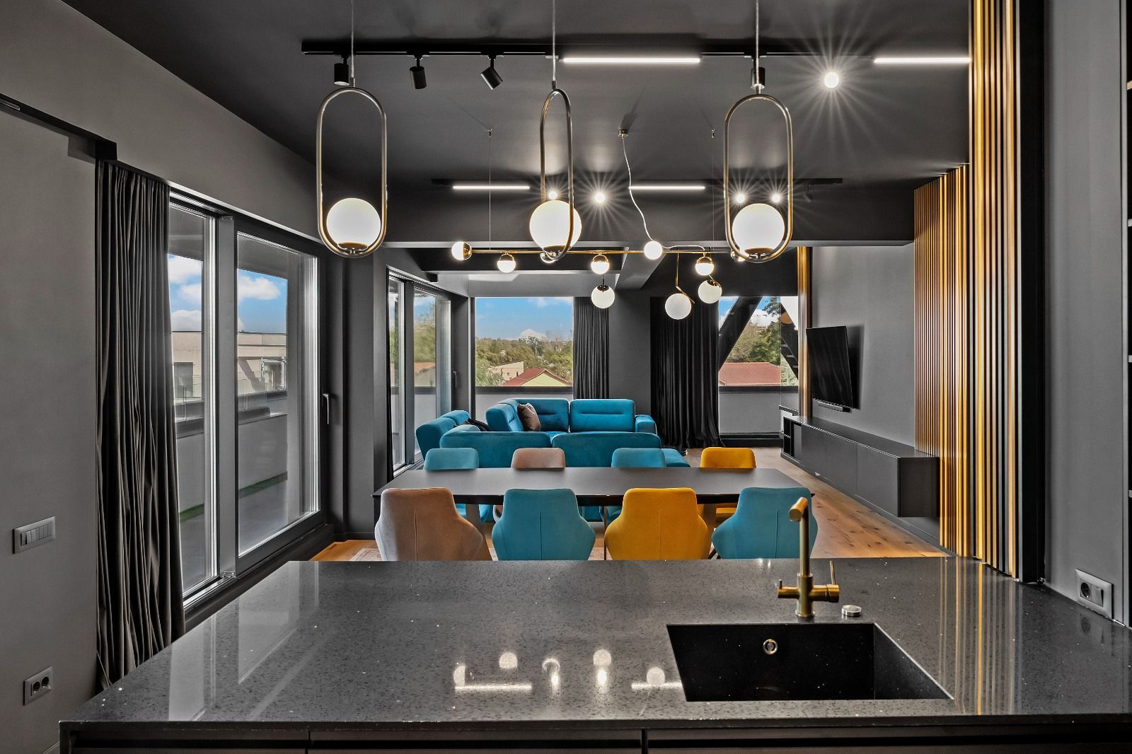 Apartament 3 camere lux | 140 mp | 33 mp terasă | Șos. Petricani - Poză 31