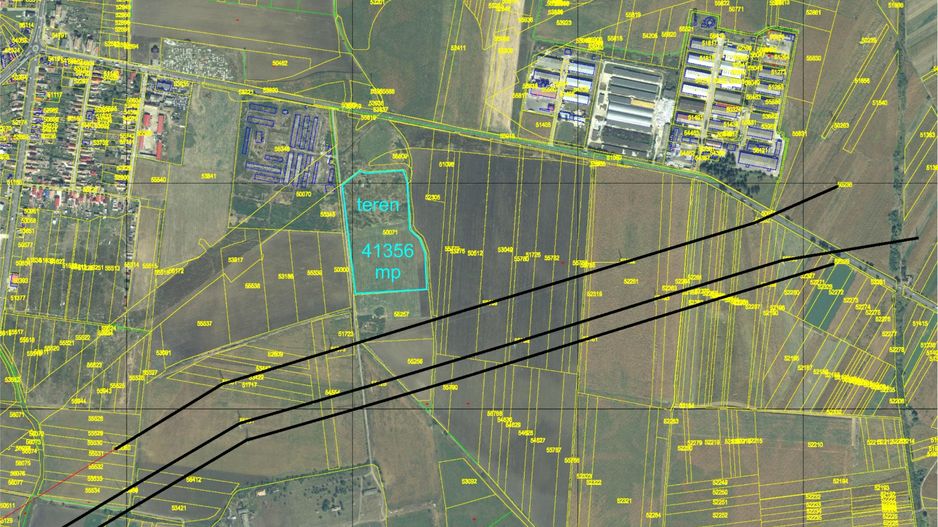 Terenuri Investitie 43485 mp Ungheni-Mures / Autostrada - Poză 5