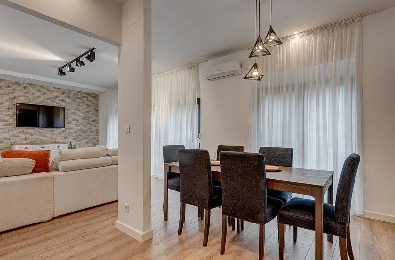 Apartament tip penthouse in Natura Residence, terasa 62 mp, mobilat modern - Poză 17