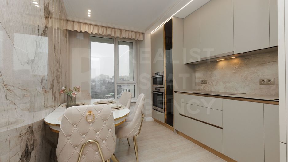 Chirie, apartament, 3 dormitoare, bd. Renașterii Naționale, Râșcani. - Poză 3