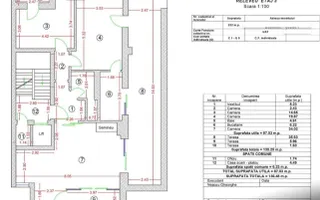 Cladire de birouri + spatiu comercial *1106 mp* // Dorobanti Capitale - Schiță 70